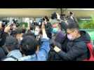 Hong Kong media tycoon Jimmy Lai arrives at court to face appeal against bail