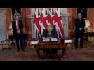 Boris Johnson signs post-Brexit UK-EU trade deal
