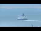 First post-Brexit ferry leaves port of Dover