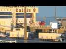 Cross-channel traffic resumes in Calais port after Brexit takes effect
