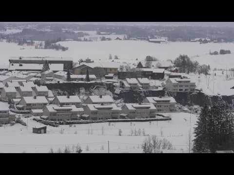 Rescuers continue work at site of Norway landslide