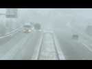 Snow falls on French city of Strasbourg, alert level raised