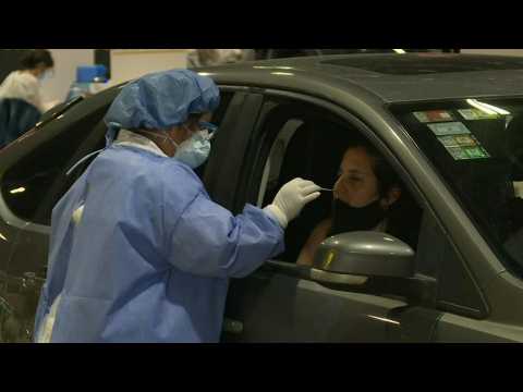 Argentines get tested for Covid-19 as world nears 2 million deaths
