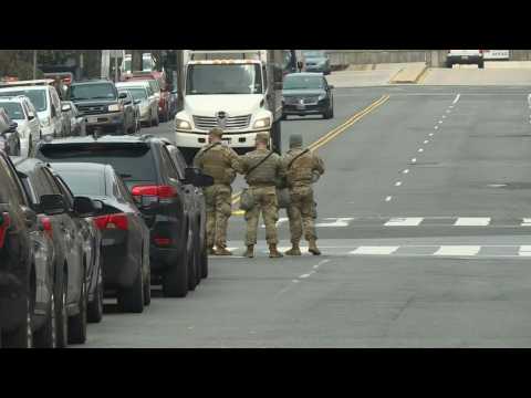 Streets blocked off, concrete barriers; DC prepares for inauguration amid tight security