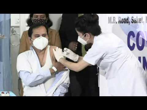 Jabs in Delhi as India kicks off colossal vaccination drive