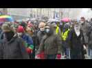 Protest in Paris against controversial security bill