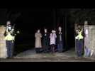 UK: Family of lockdown hero 'Captain Tom' holds doorstep clap
