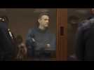 Russia's Navalny arrives at court for trial on slander charges