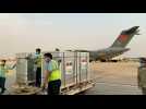 Chinese military plane lands in Cambodia with 600,000 Covid vaccines