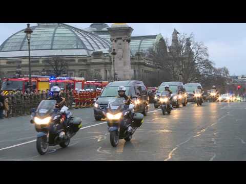 French soldiers killed in Mali honoured in Paris funeral procession