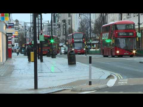 Scene at London's Oxford street on first day of six-week lockdown