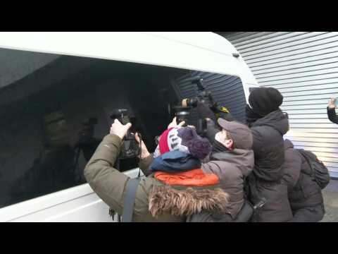 Van carrying Assange arrives at London court ahead of bail hearing