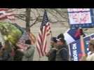 Trump supporters march to Congress to protest election certification
