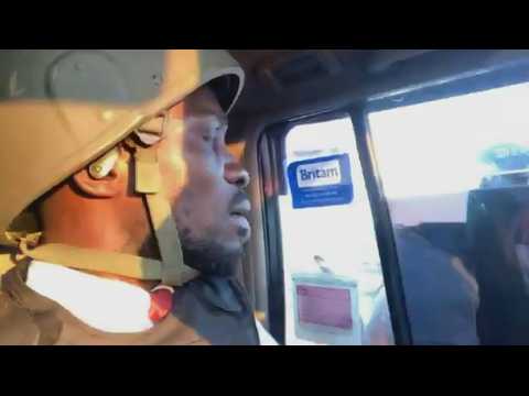 Uganda police disrupt opposition presidential candidate Bobi Wine in media event