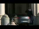 Italian PM Giuseppe Conte arrives at presidential palace to resign