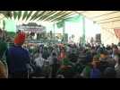 Indian farmers gather at Singhu border after Delhi riots