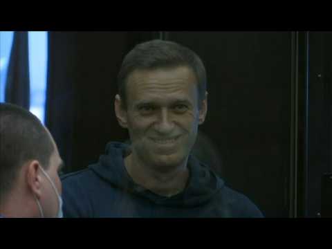 Russian opposition leader Alexei Navalny appears in court