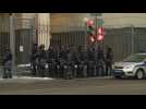 Heavy police presence as Moscow court to decide on lengthy sentence for Navalny