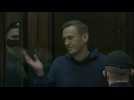 Kremlin critic Navalny appears in court in Moscow
