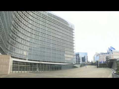 Images of the European Commission as UK and EU leaders due to review Brexit talks