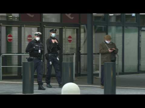 Images of Berlin airport as Alexei Navalny due to return to Russia