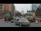 Heavy security presence in US capital two days before Biden's inauguration