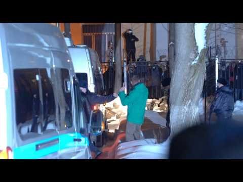 Russia: Navalny leaves police station en route to detention centre