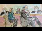 French ex-political advisor Tron back in court over rape accusations: court sketches