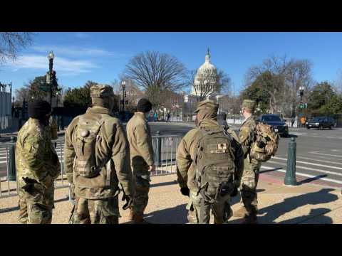 US National Guard bolsters security around Capitol