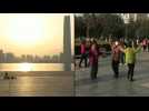 Sunrise in Wuhan a year after China's first death from Covid-19