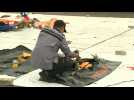 Indonesia: Officials examine debris recovered from plane crash site