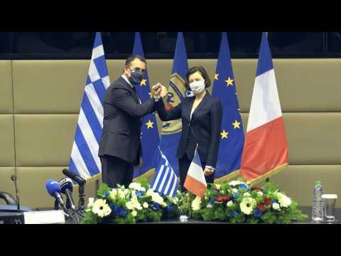 French Defence Minister arrives in Athens to oversee landmark Rafale deal
