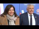 Paris mayor arrives for 2023 Rugby World Cup draw