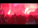 Thousands rally in Warsaw for third night over near-total abortion ban