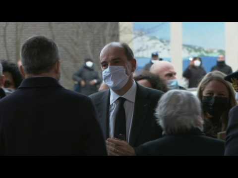 French PM Castex at interministerial meeting near Paris