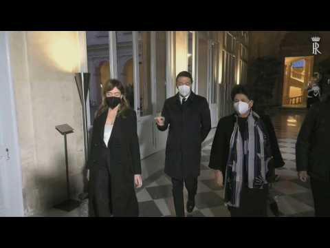 Italy: 'Italia Viva' delegation arrives for talks with president amid government crisis