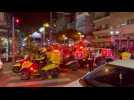 Israeli security forces on site of shooting attack in Tel Aviv