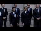 UK-French Summit: Family photo with macron and sunak