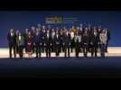 EU Trade Ministers pose for group photo at Stockholm meeting