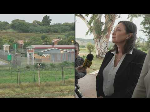 Steenkamp lawyer, mother arrive at S.African prison ahead of Pistorius parole hearing