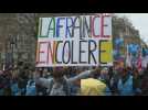 Paris protesters kick off march against pension reform