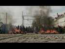 Pension reform protests: violence clashes erupt in western France