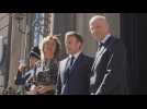 French President Macron meets Dutch Senate president and Speaker of the House of Representatives