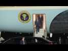 US President Joe Biden arrives in Belfast for 25th anniversary of Good Friday agreement