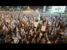 Israelis protest for 15th week against govt's judicial overhaul