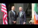 US President Biden meets with Irish Taoiseach Varadkar in Dublin