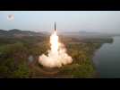 North Korea fires 'solid-fuel' intercontinental ballistic missile