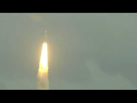 Europe's JUICE mission blasts off towards Jupiter's icy moons