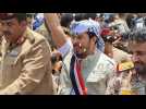 Plane carrying released Huthi prisoners arrives at Sanaa airport
