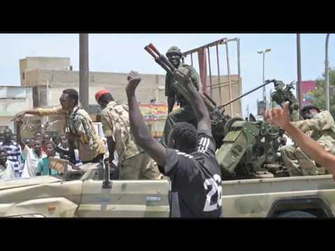 Sudanese soldiers, civilians celebrate take over of RSF base
